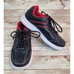 KR Strikeforce Flyer Black Red Bowling Shoes Men's 6 FlexSlide Technology Retro